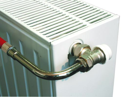 Kit cannes de raccordement pour radiateur - PER à glissement Ø12